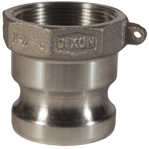 400-A-AL Dixon® Boss-Lock™ Cam & Groove Type A Adapter x Female NPT 400-A-AL Aluminum Type A Adapter x Female NPT
